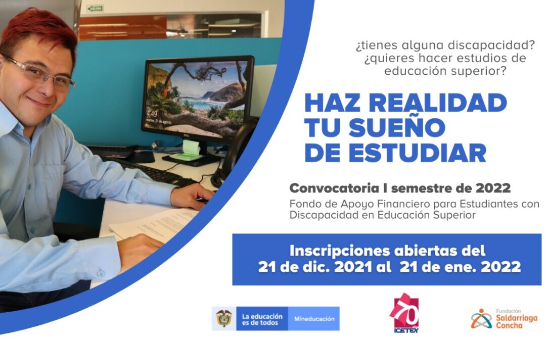 Apoyo Financiero para Estudiantes con Discapacidad en Educación Superior