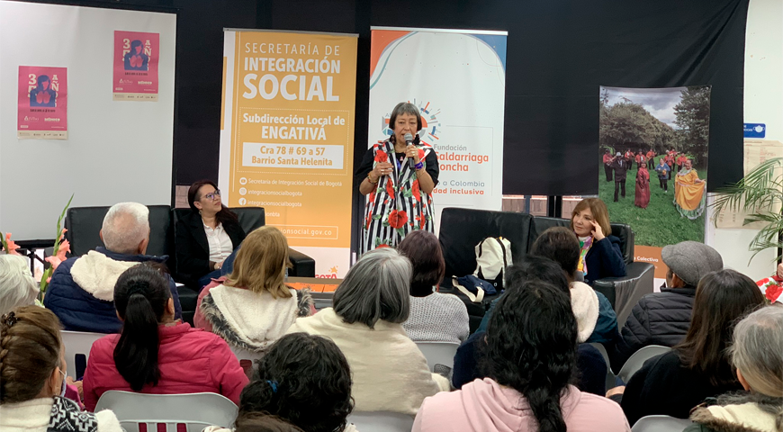 Gloria Cecilia Díaz, escritora infantil y juvenil, invitada especial a la Feria Internacional del Libro de Bogotá (FILBo 2023).