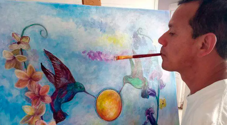 Román Luna Román Luna, artista plástico