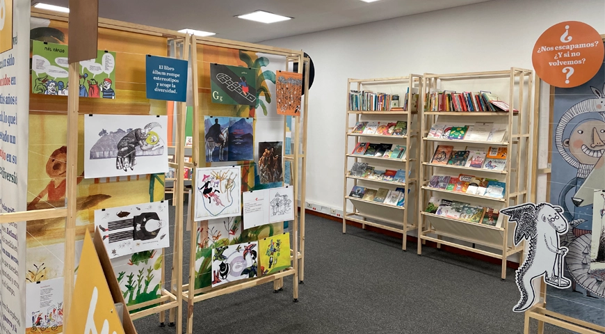 Exposición internacional de libros infantiles accesibles de IBBY.