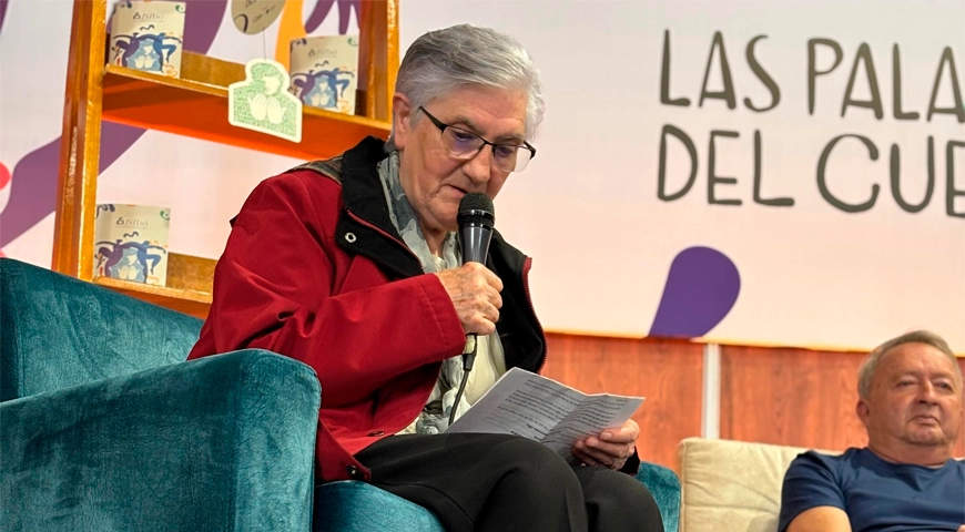 Ana María Ana María Lizarrondo Ollo, autora del libro, Quinto Heptamerón de la Escuela Virtual Historias en Yo Mayor.