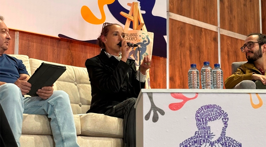 HYM Filbo Gloria Isaza, autora del libro, Quinto Heptamerón de la Escuela Virtual Historias en Yo Mayor.