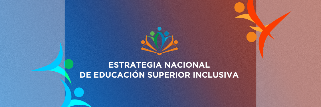 Diálogos para potenciar la educación superior inclusiva acompañado de los logos de Ministerio de Educación Nacional, Ministerio de Igualdad y Equidad, Red CIESD y Fundación Saldarriaga Concha