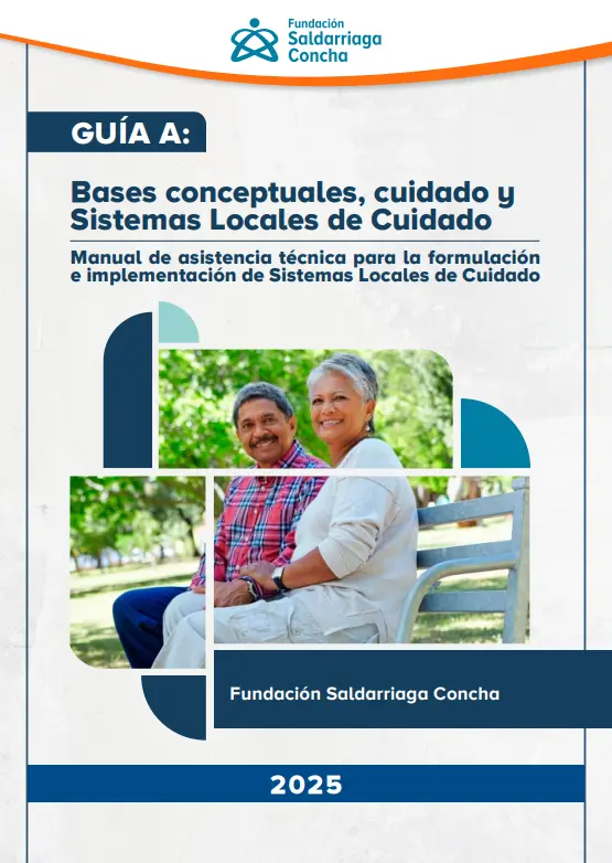 Portada de la Guía A: Bases Conceptuales, Cuidado y Sistemas de Cuidado