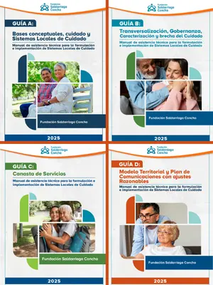 Imagen de referencia de las portadas ABCD Herramientas Técnicas para la Formulación e Implementación de Sistemas Locales de Cuidado en Colombia