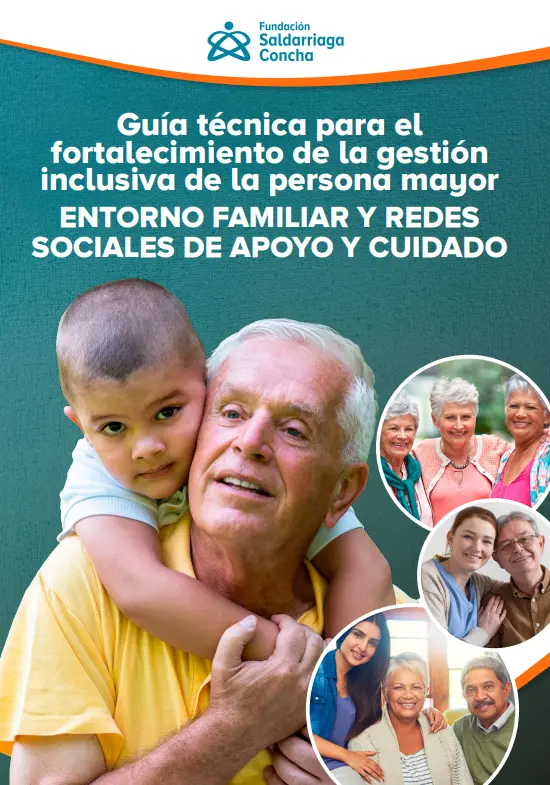 Portada Guía Técnica Entorno Persona mayor, Familia, Cuidadores y Comunidad