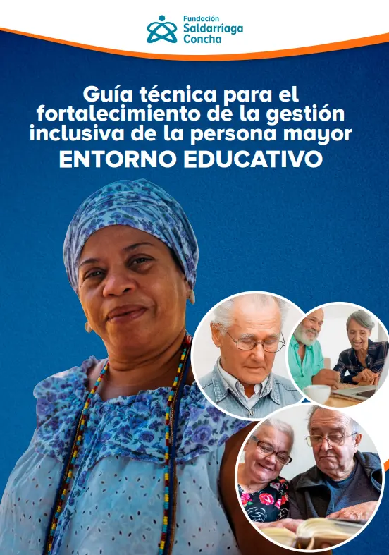 Portada Guía Técnica Persona mayor en el entorno de Educación Inclusiva